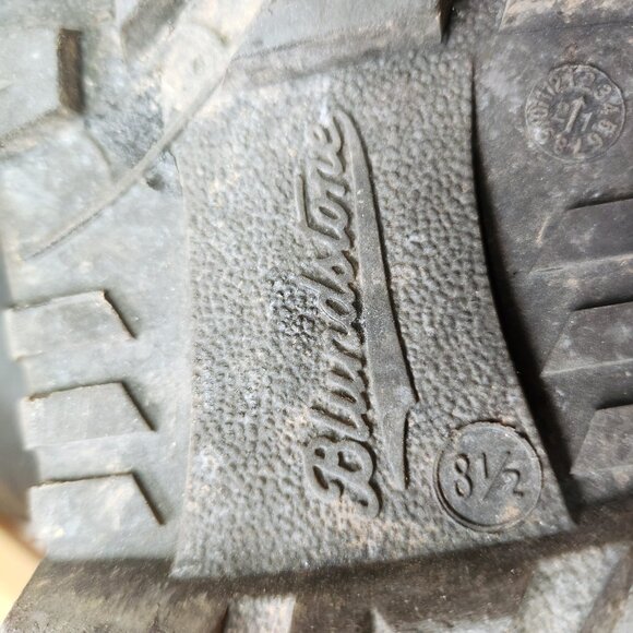 Blundstone Steel Toe Chelsea Boot Size AU 8.5 US 9.5 Oil Resistant Black Leather - Picture 9 of 14